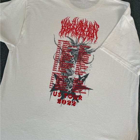 Blood Incantation 2022 Tour Tee - Picture 4 of 5